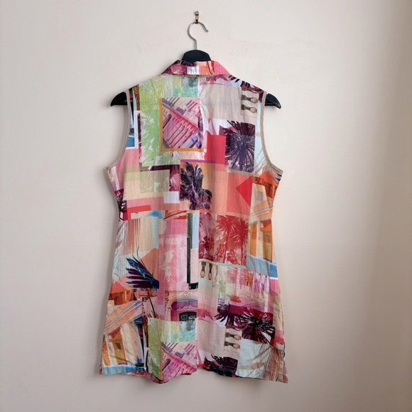 Luc Fontaine sleveless cotton top - Picture 9 of 12